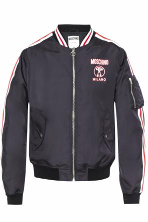 Bomber jacket with logo, zdjęcie 1 Bomber jacket with logo od Moschino